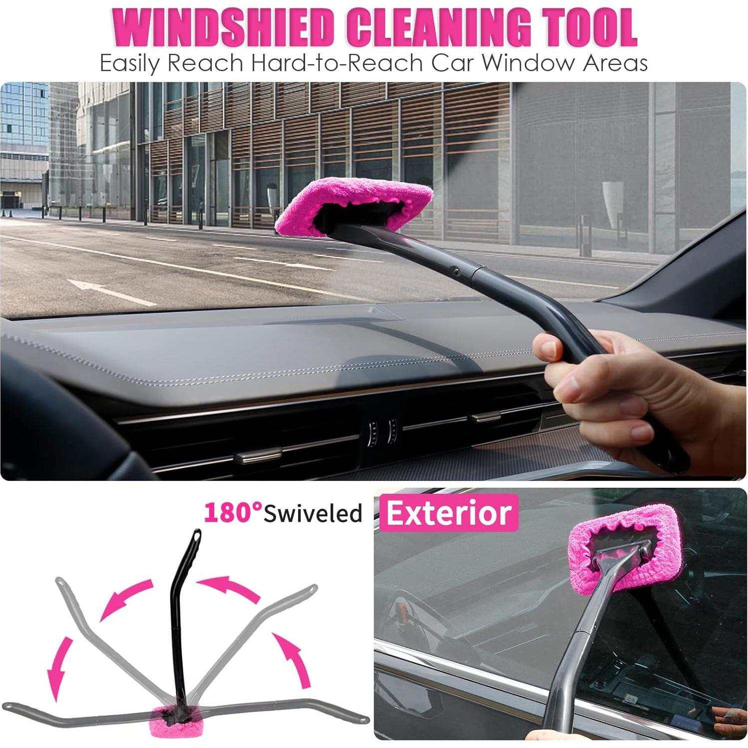 Kit de Detallado de Autos Viewsun 20PCS Rosa Completo