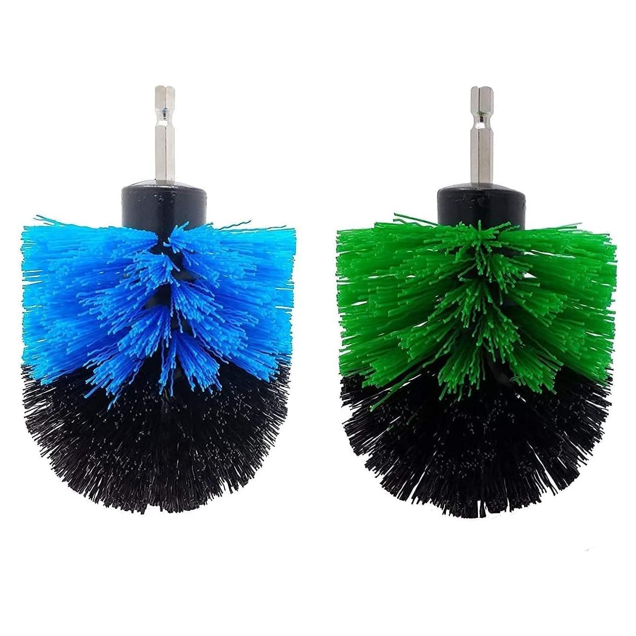 Juego de 2 cepillos de cono HANBO para taladro eléctrico