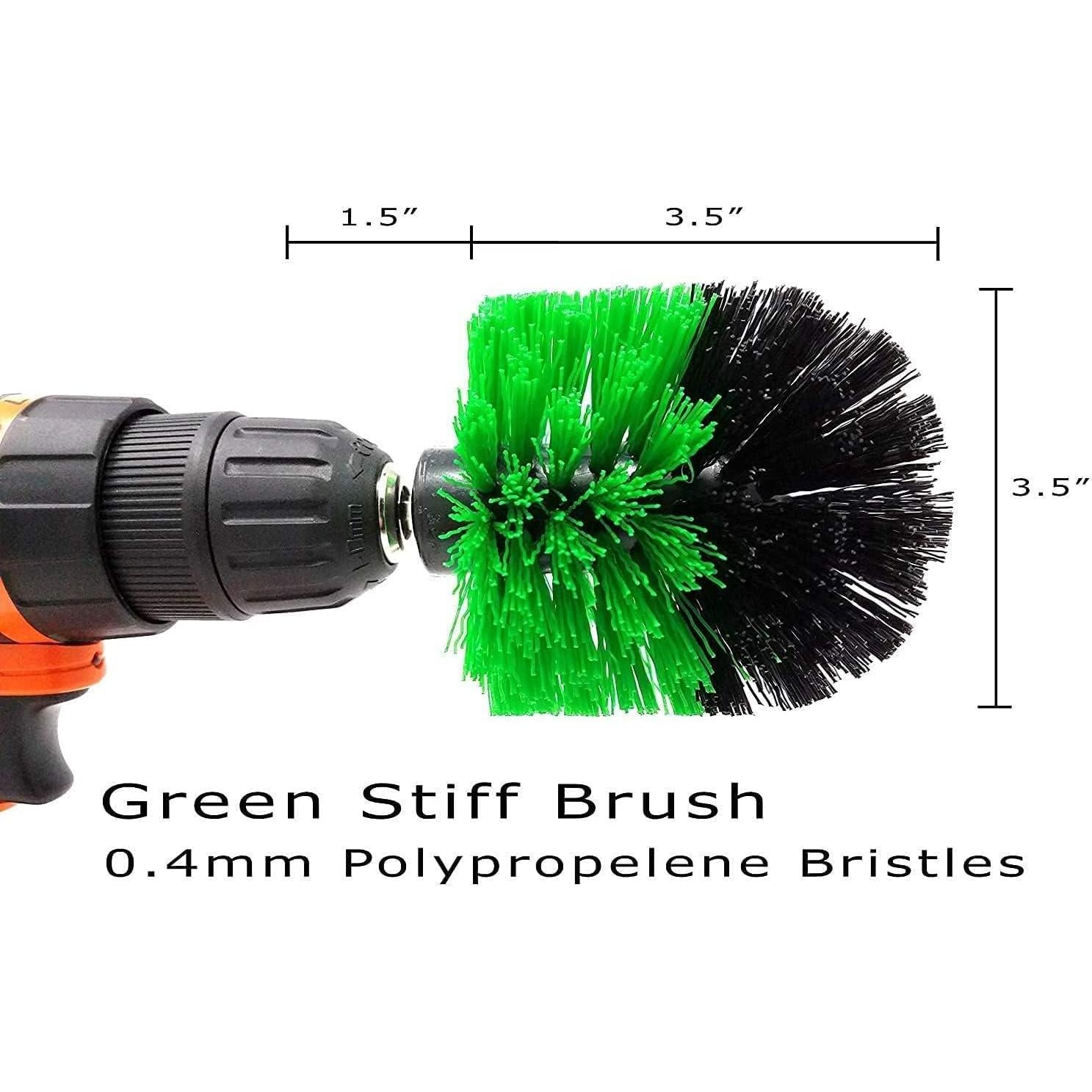 Juego de 2 cepillos de cono HANBO para taladro eléctrico