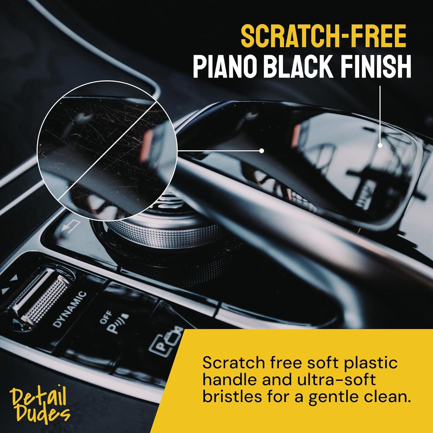 Juego de Cepillos de Detallado Detail Dudes - 3 Piezas Suaves