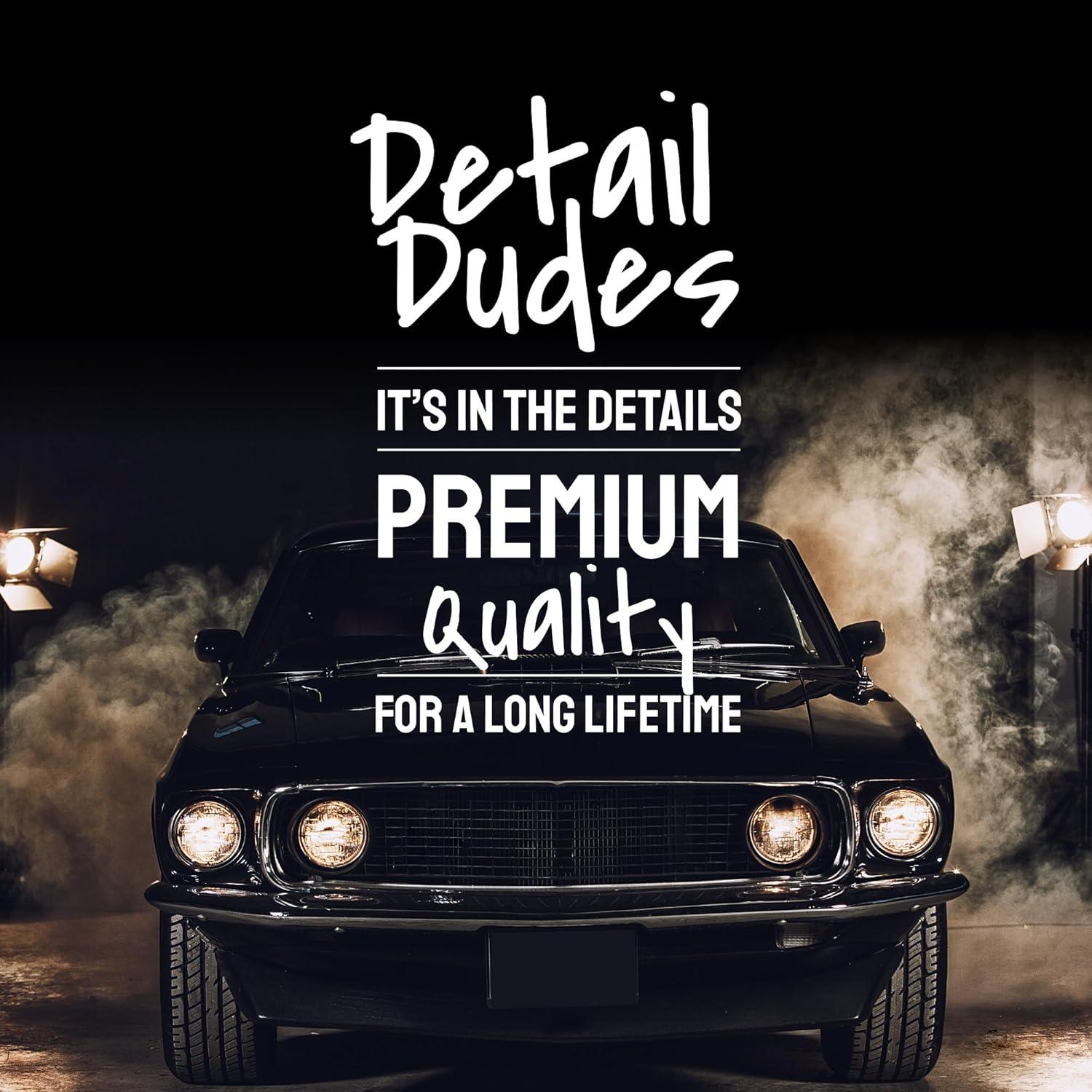 Juego de Cepillos de Detallado Detail Dudes - 3 Piezas Suaves