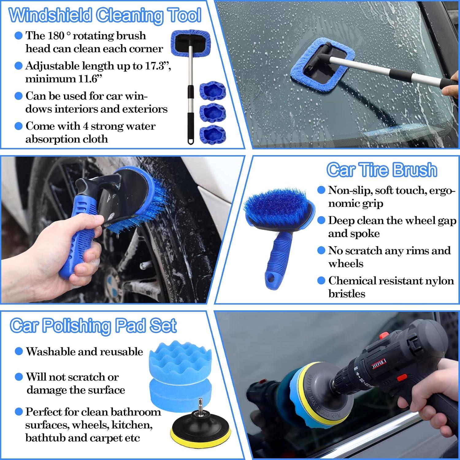 Kit de Detallado de Automóviles NIKCOSMK 35 Piezas