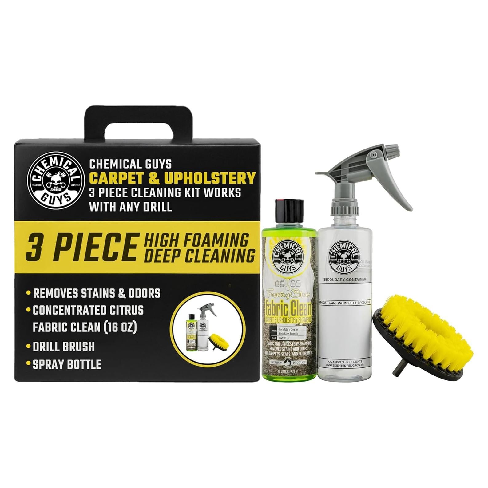 Limpiador de Tela Citrus Chemical Guys 473 ml - Elimina Manchas