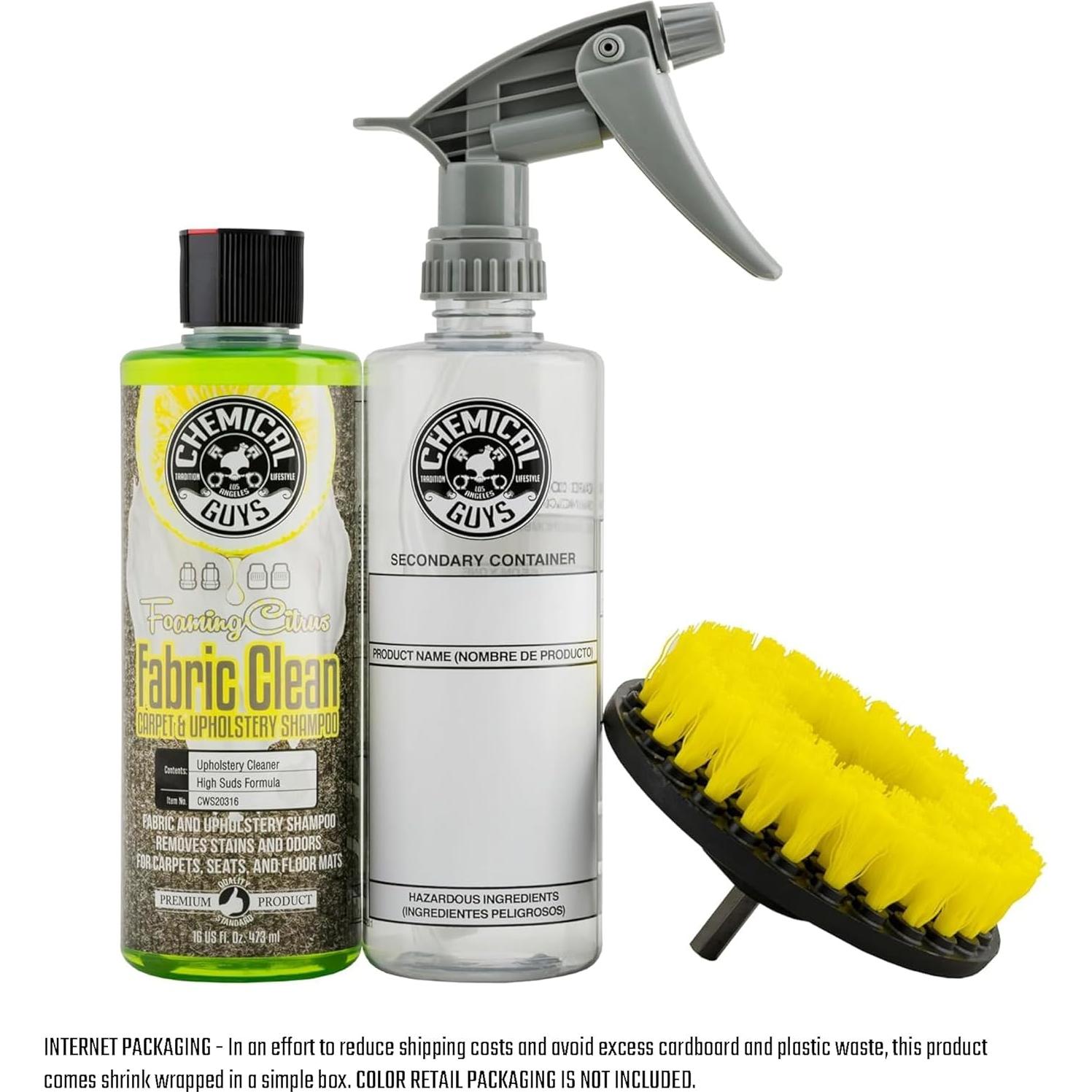 Limpiador de Tela Citrus Chemical Guys 473 ml - Elimina Manchas