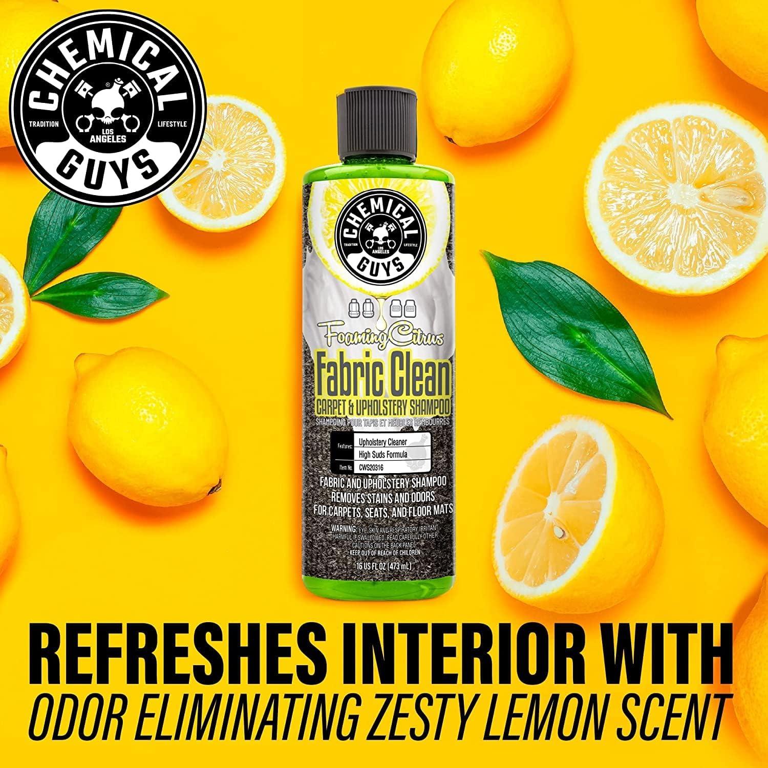 Limpiador de Tela Citrus Chemical Guys 473 ml - Elimina Manchas