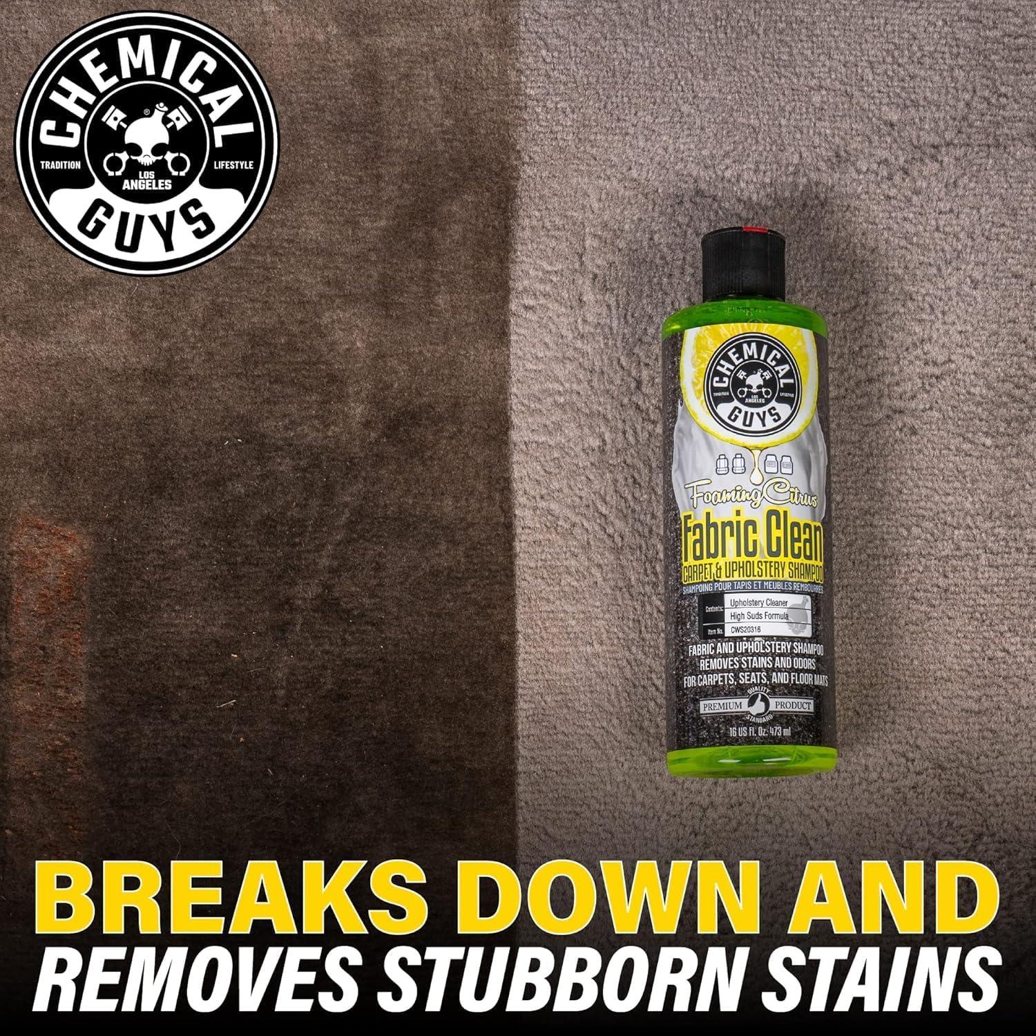 Limpiador de Tela Citrus Chemical Guys 473 ml - Elimina Manchas