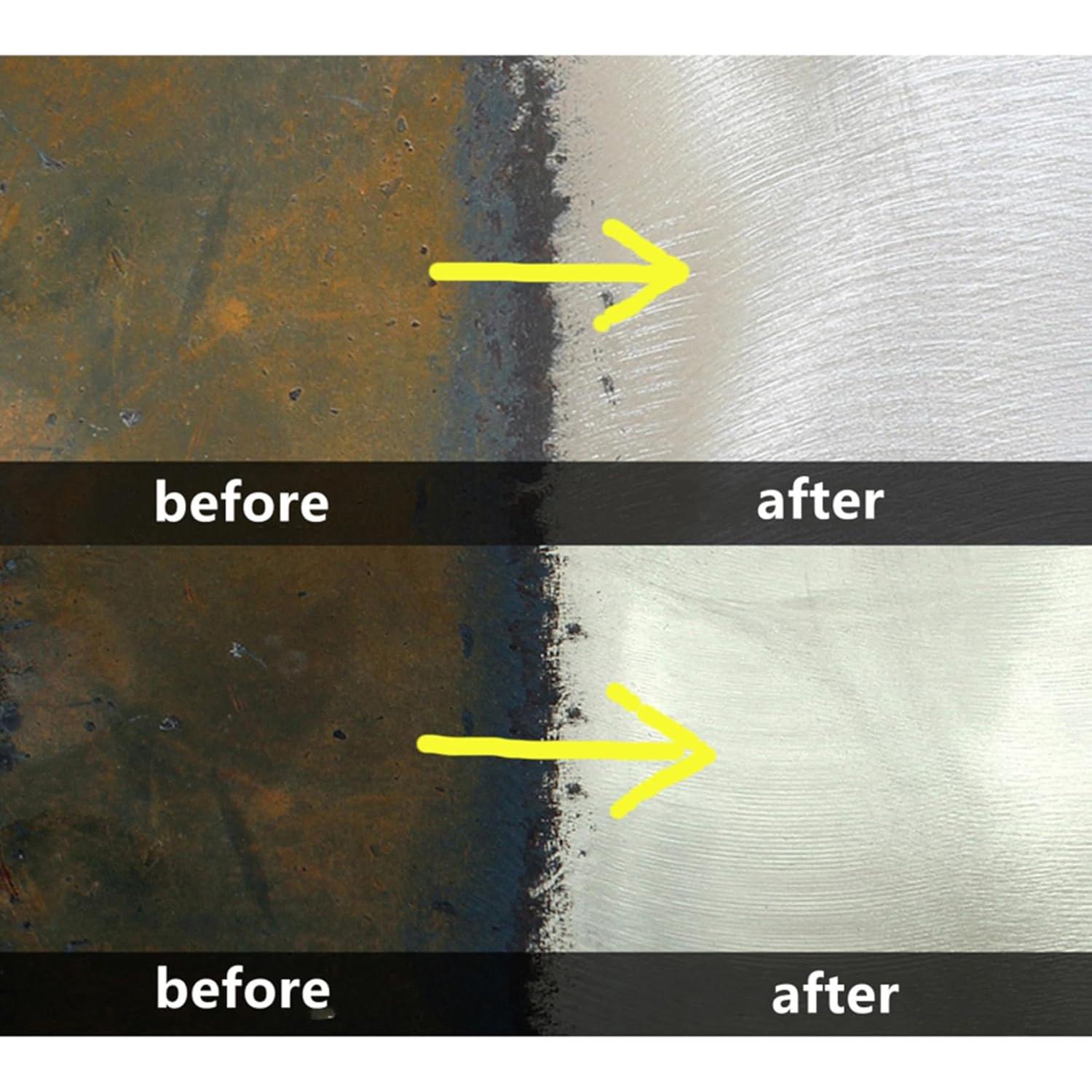 Juego de 4 Cepillos de Alambre ROZZLOOM 1 Pulgada Hexagonal