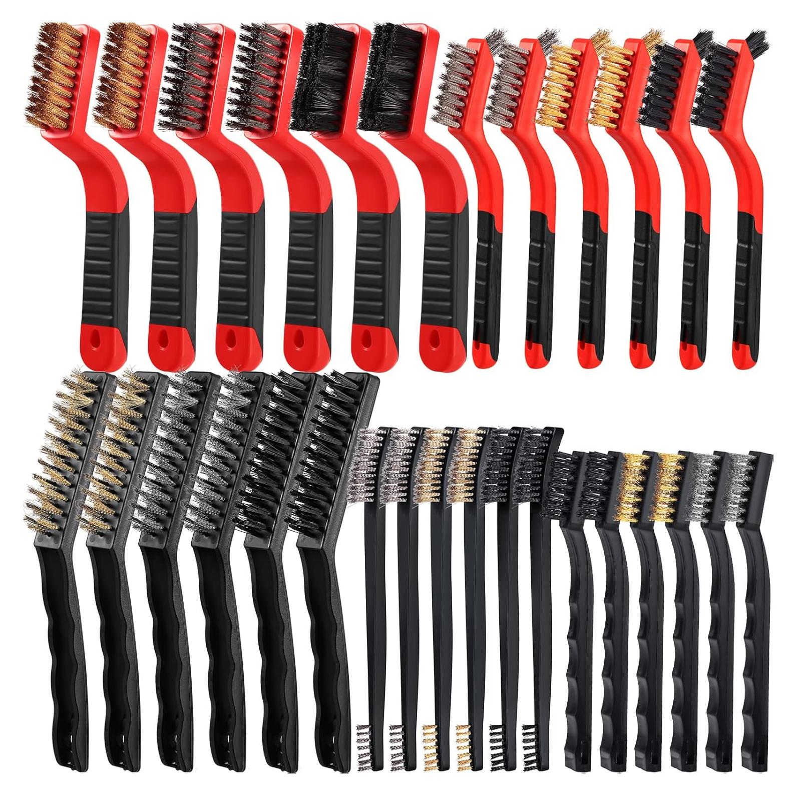 Juego de 30 cepillos de limpieza Sumind nylon acero