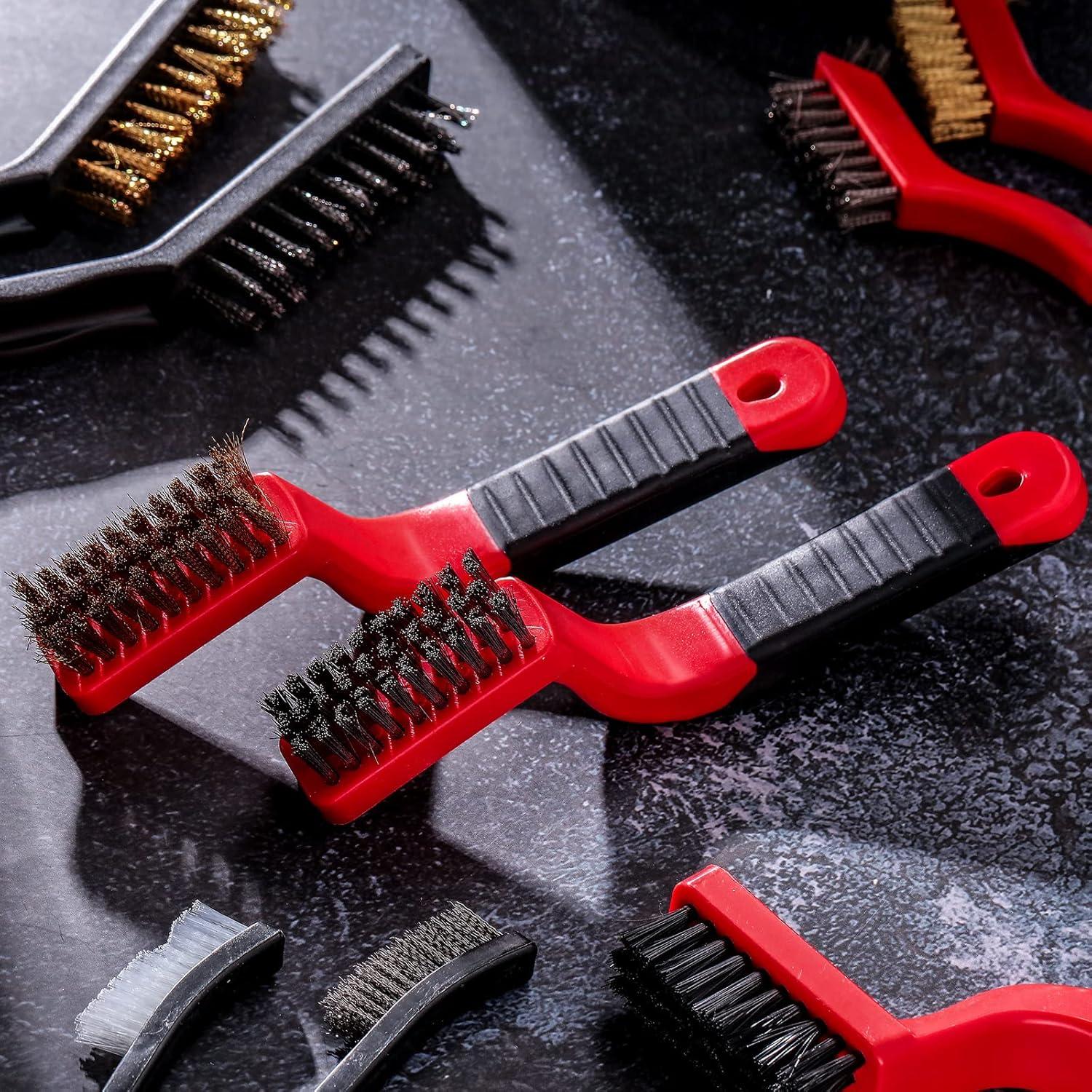 Juego de 30 cepillos de limpieza Sumind nylon acero