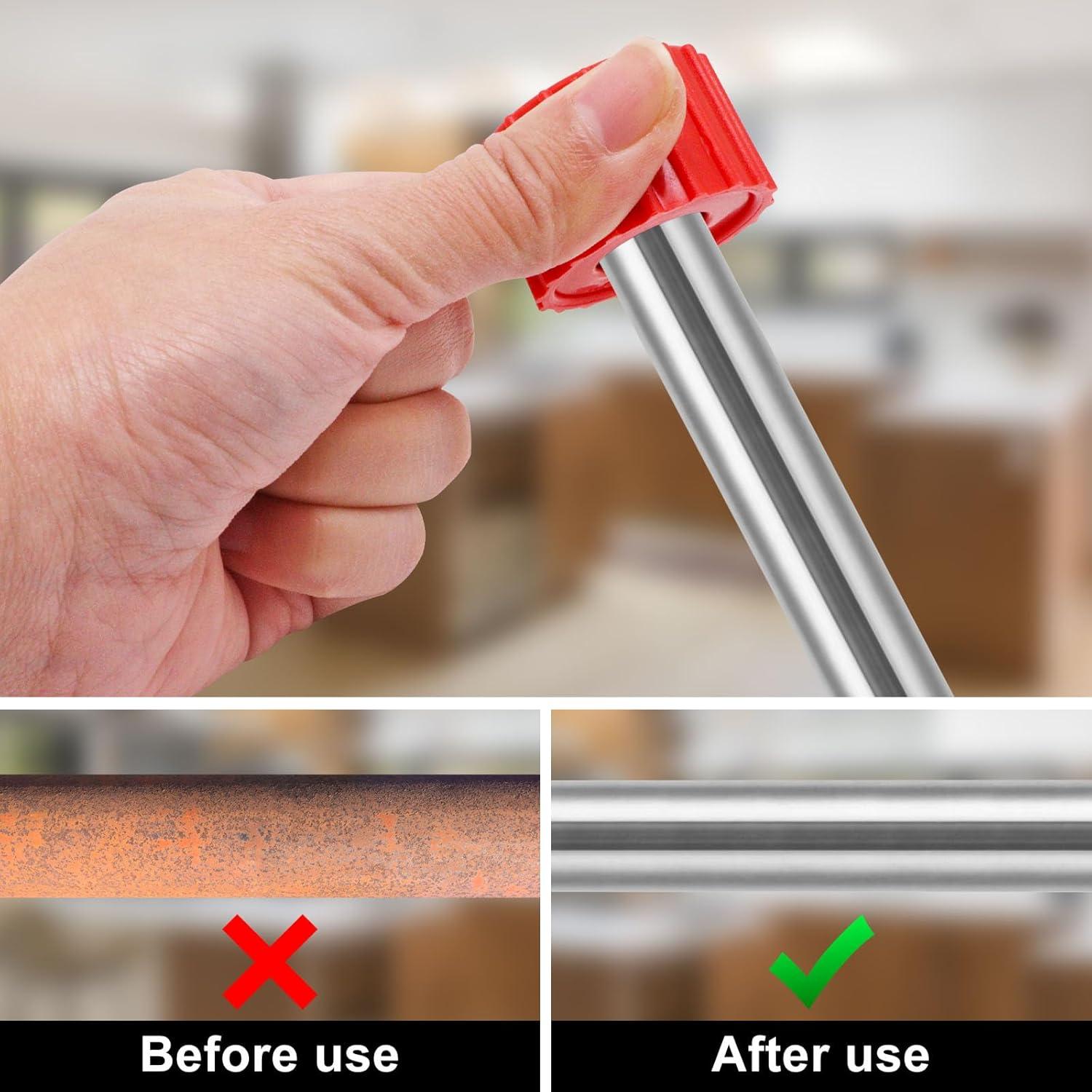 Juego de 6 cepillos de perforación BUXIMN para taladro