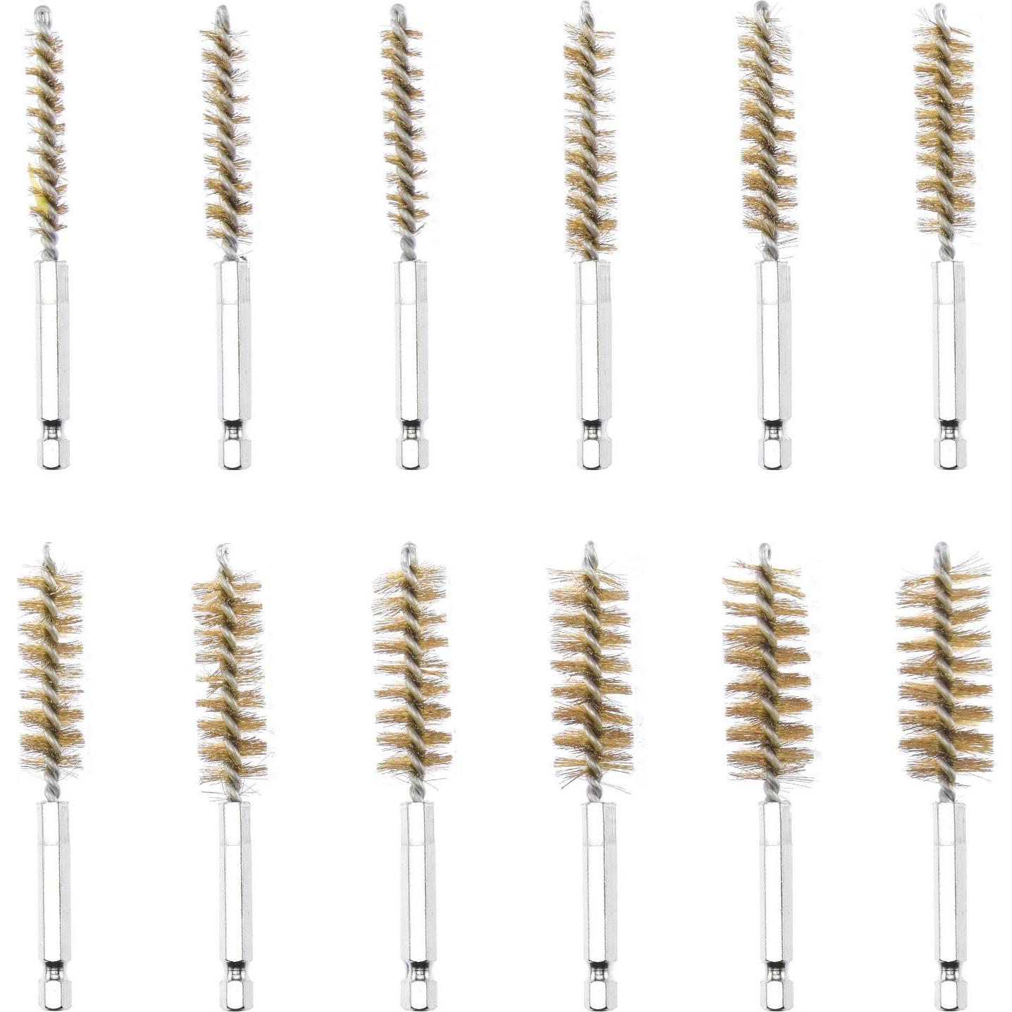 Juego de Cepillos de Alambre 38 Piezas WINTOOLS Acero Nylon