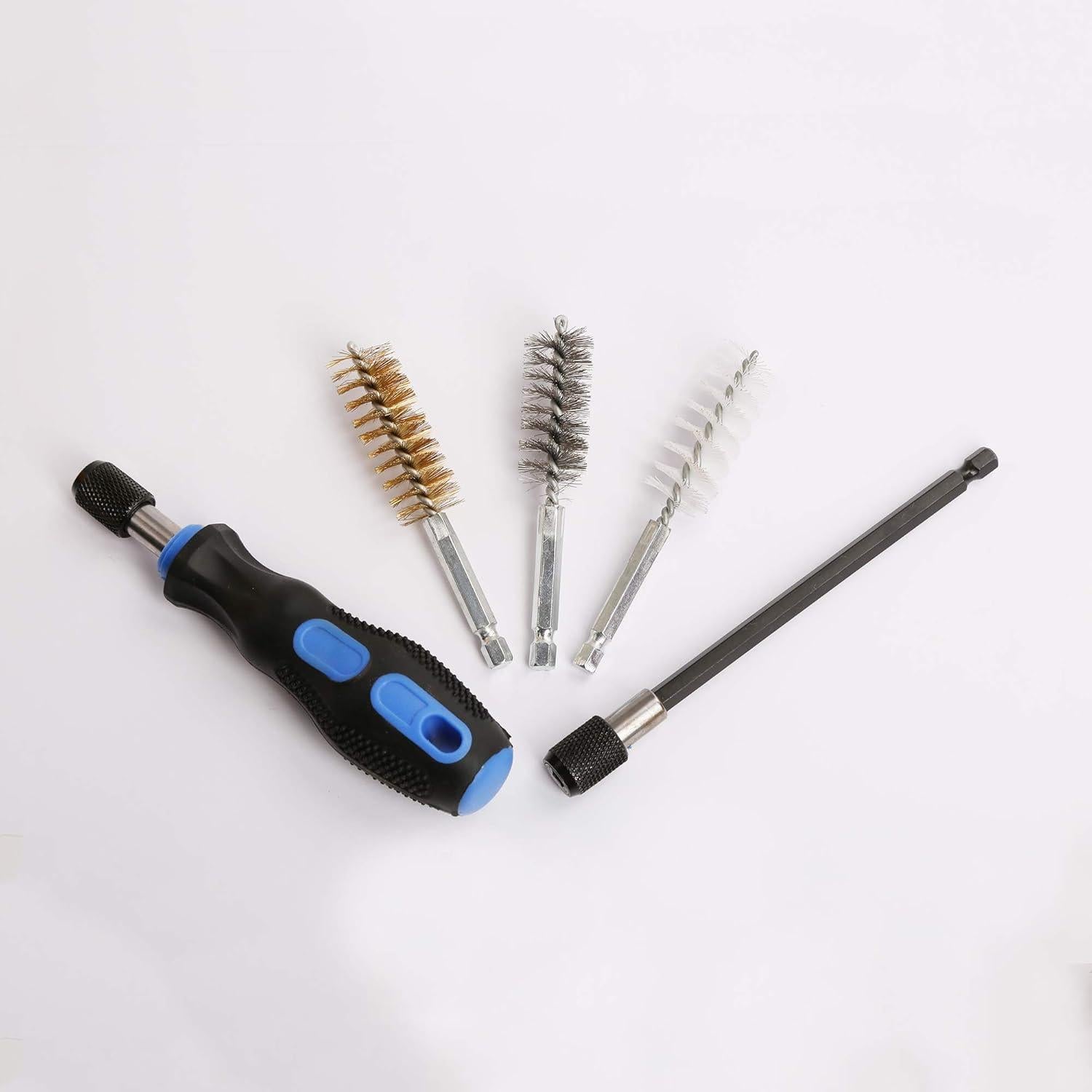 Juego de Cepillos de Alambre 38 Piezas WINTOOLS Acero Nylon