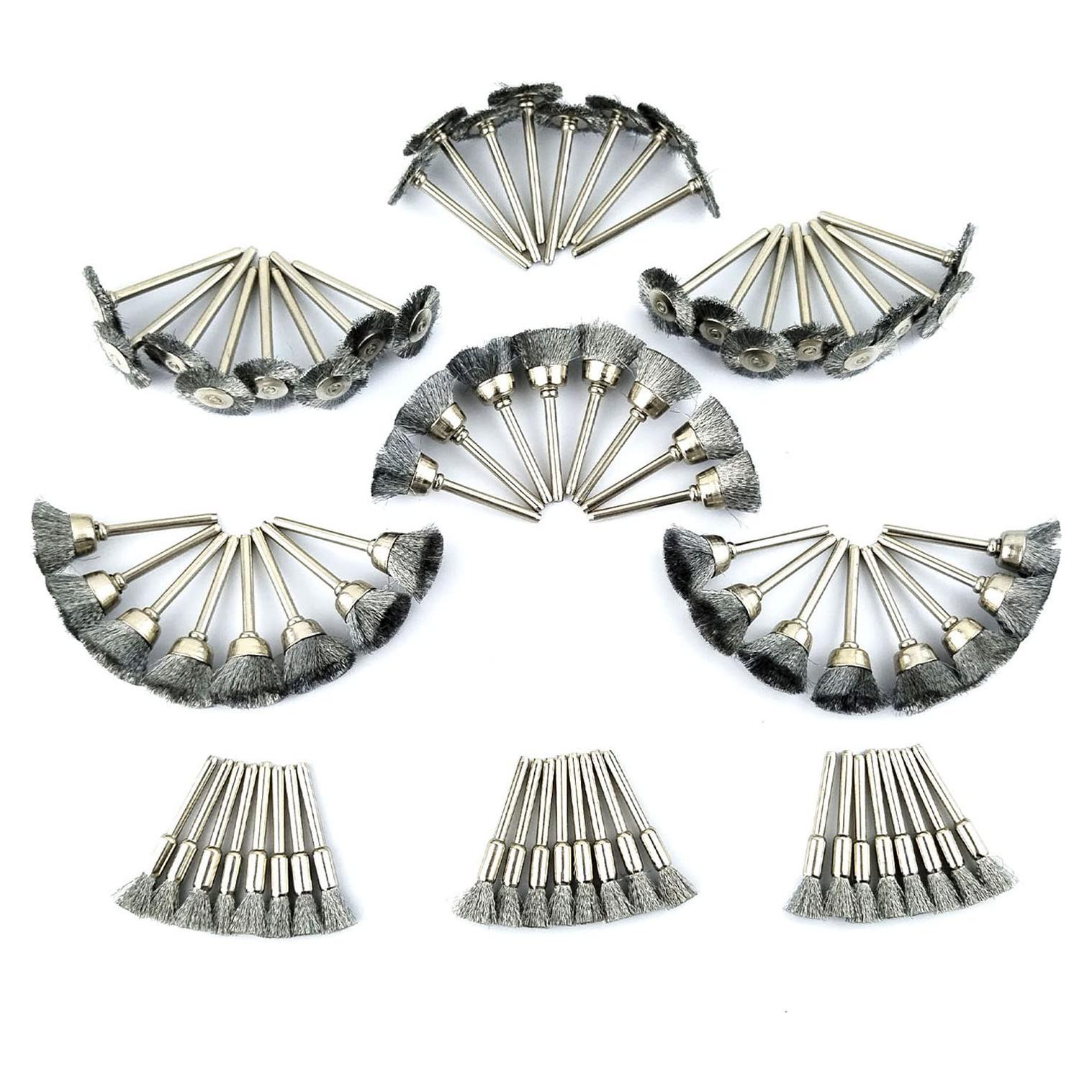 Juego de Cepillos de Acero Merryland RMTA072C1 - 72 Piezas