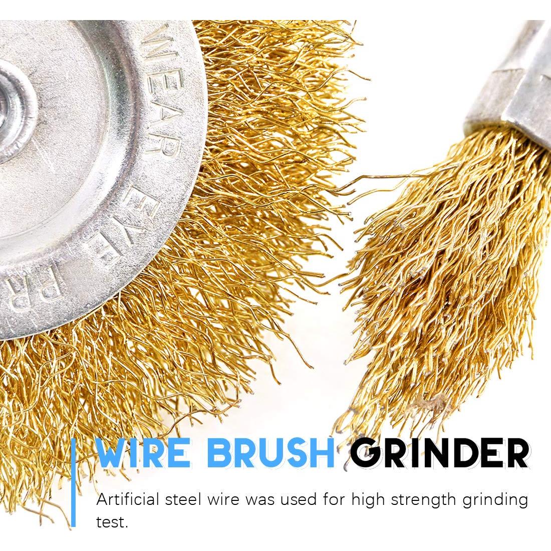 Conjunto de Cepillos de Alambre Rustark 9 Piezas 75-10 mm