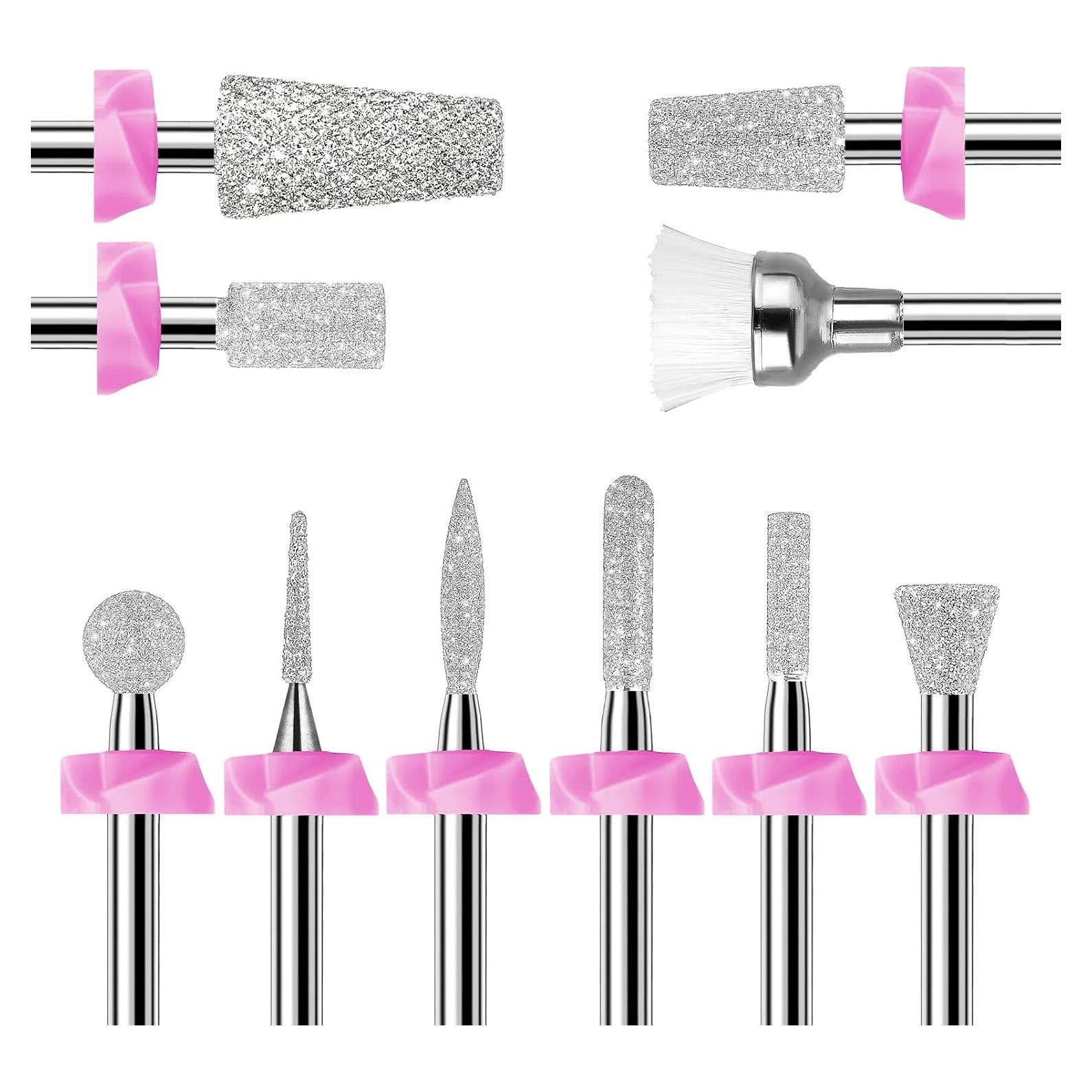 Conjunto de 10 Brocas de Diamante Makartt para Uñas