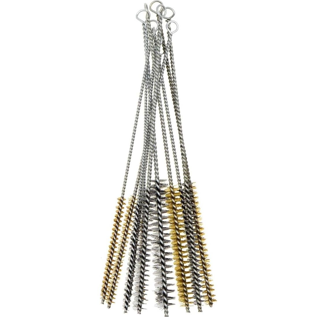 YXQ Kit de Cepillos de Tubo 12 Piezas Acero Inoxidable y Latón