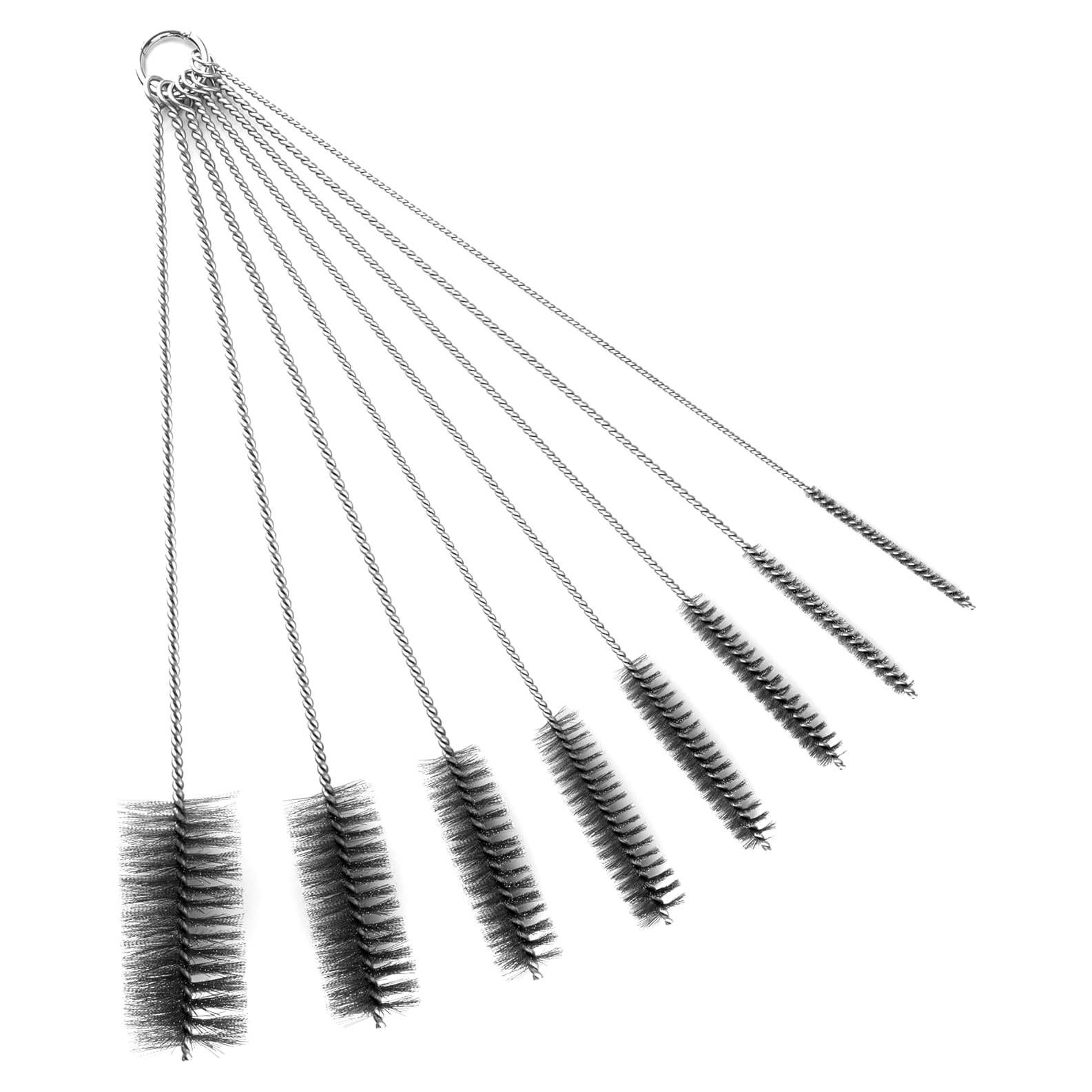 Juego de cepillos de limpieza Ctsyuqoo 8 piezas 40 cm acero