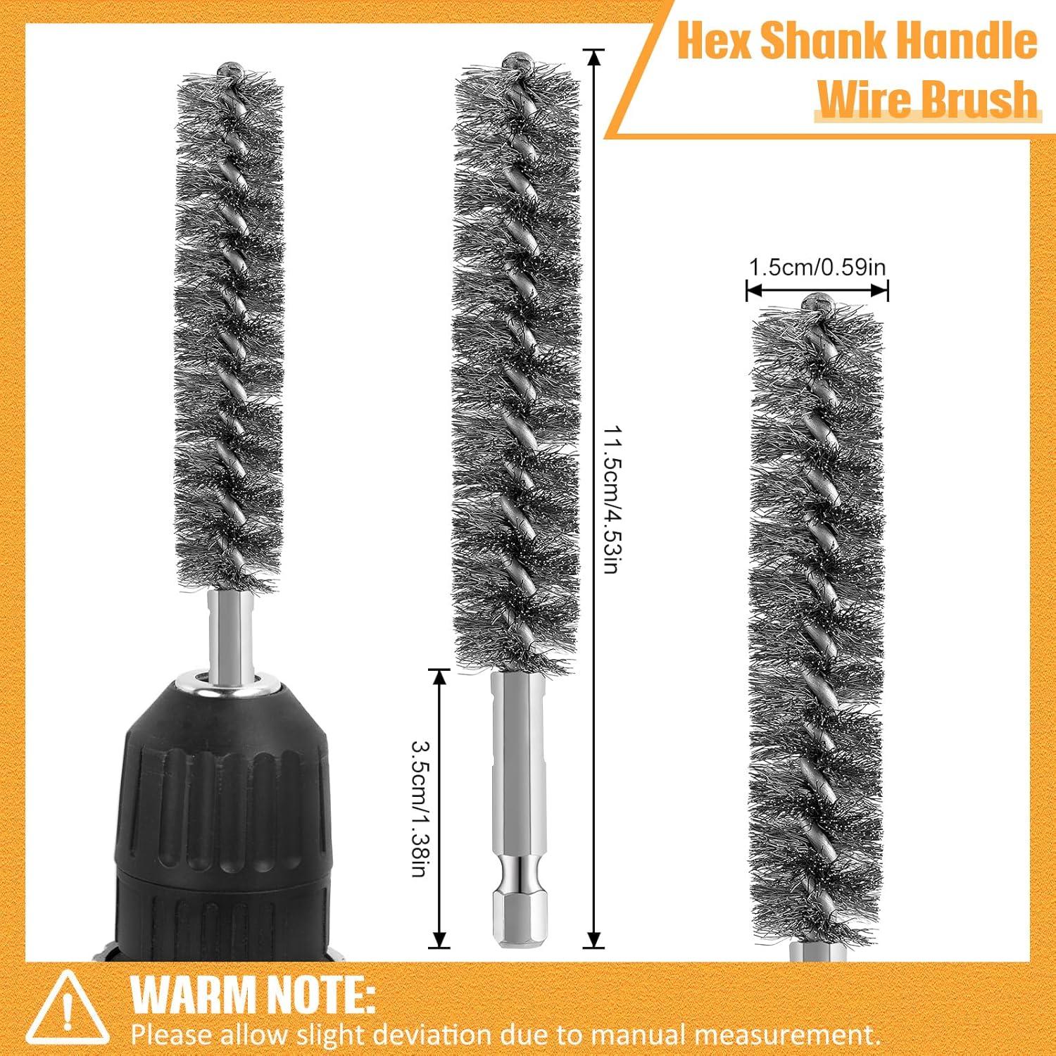 Cepillo de Alambre Geiserailie para Taladro Eléctrico 20 Pzas