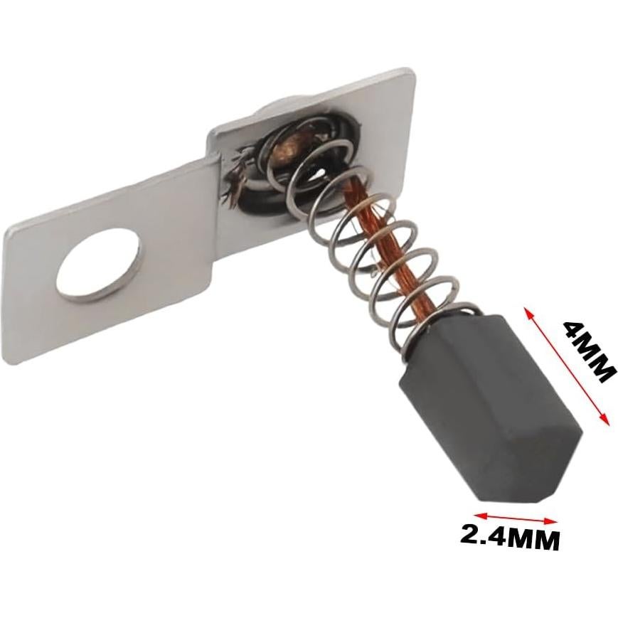 Juego de 2 Pares de Cepillos de Carbón PKE-650A para Taladro