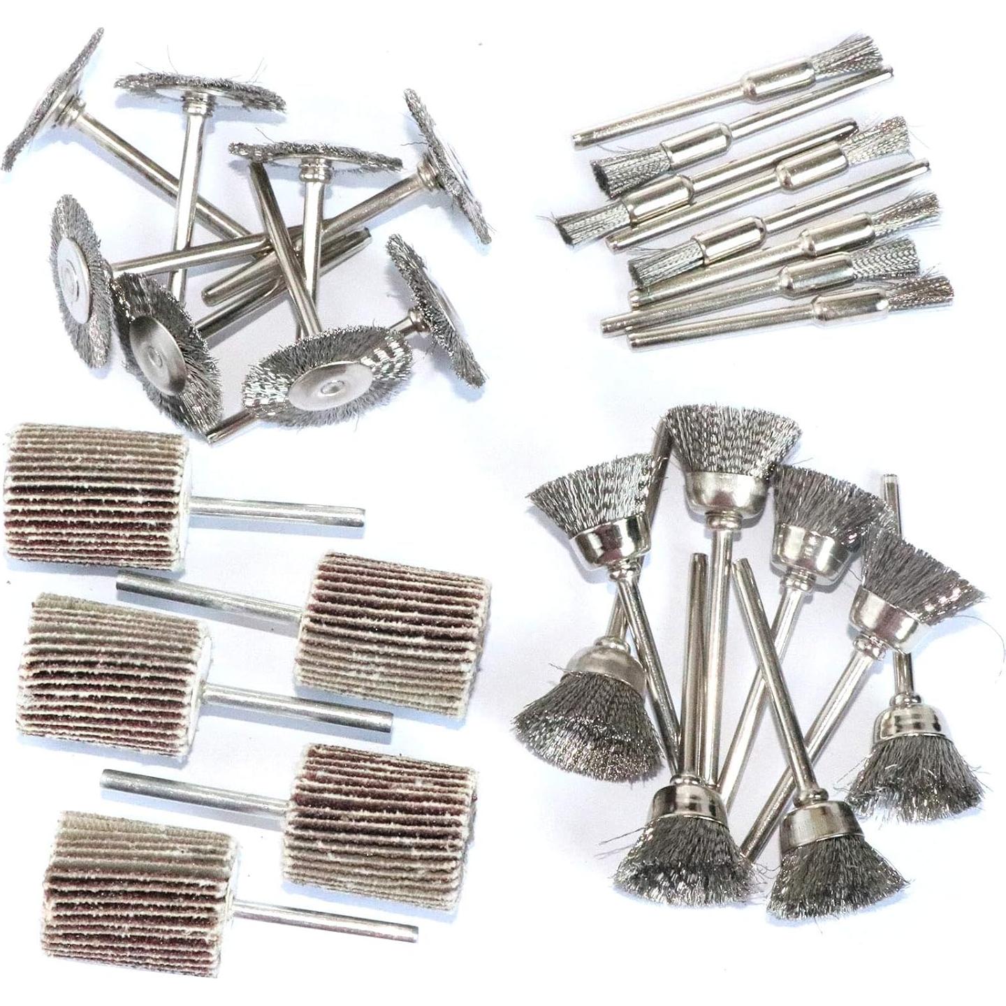 Juego de 69 Piezas Ruedas Abrasivas Yutnqin para Pulido