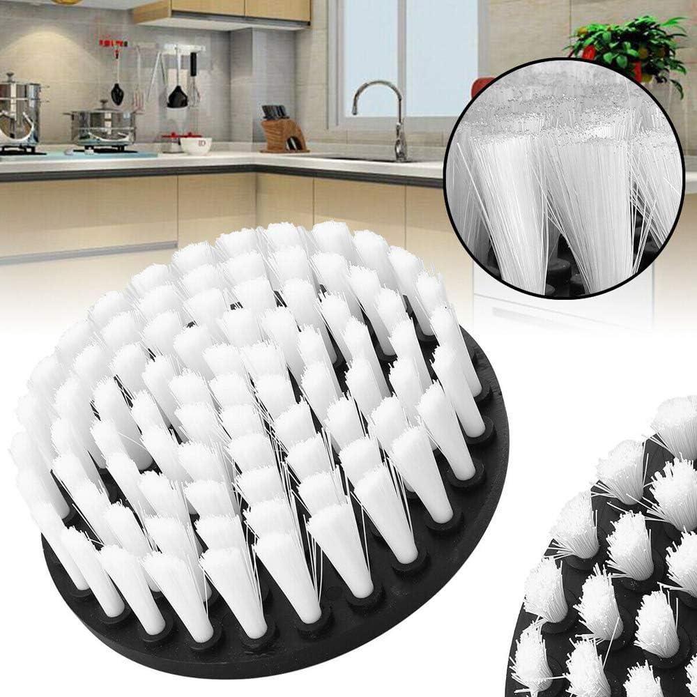 Cepillo de Taladro Wixine 12,7 cm para Limpiar Alfombras y Cuero