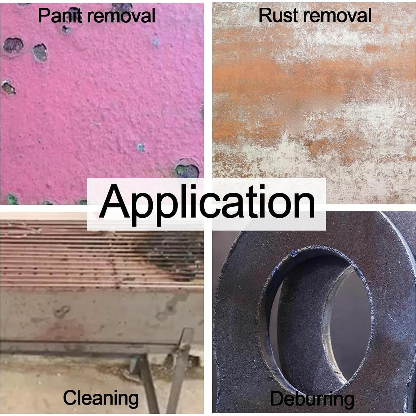 Kit de cepillos de alambre FPPO 4 piezas 75 mm para taladro