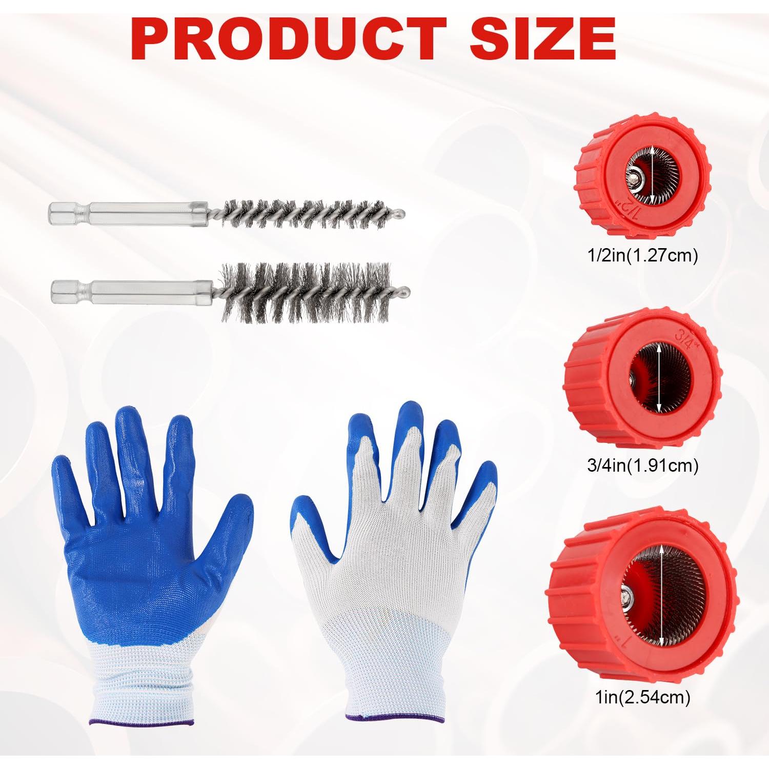 Juego de Limpiador de Tuberías de Cobre Lyreh - 10 Piezas