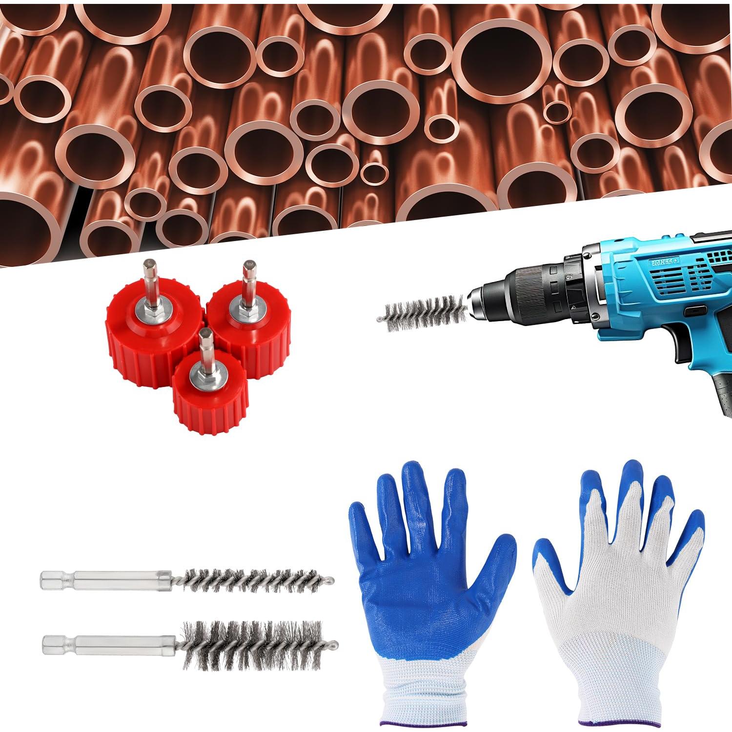 Juego de Limpiador de Tuberías de Cobre Lyreh - 10 Piezas