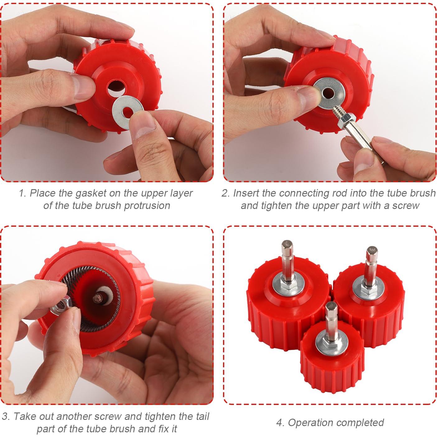 Juego de Limpiador de Tuberías de Cobre Lyreh - 10 Piezas