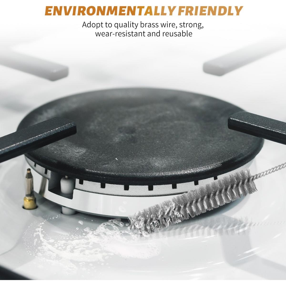 Juego de cepillos de alambre LESHUA 12 piezas 31.75 cm