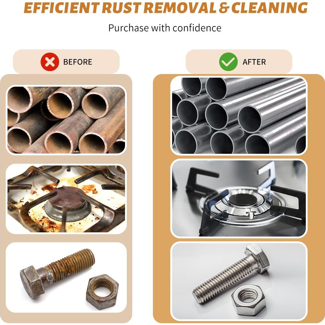 Juego de cepillos de alambre LESHUA 12 piezas 31.75 cm