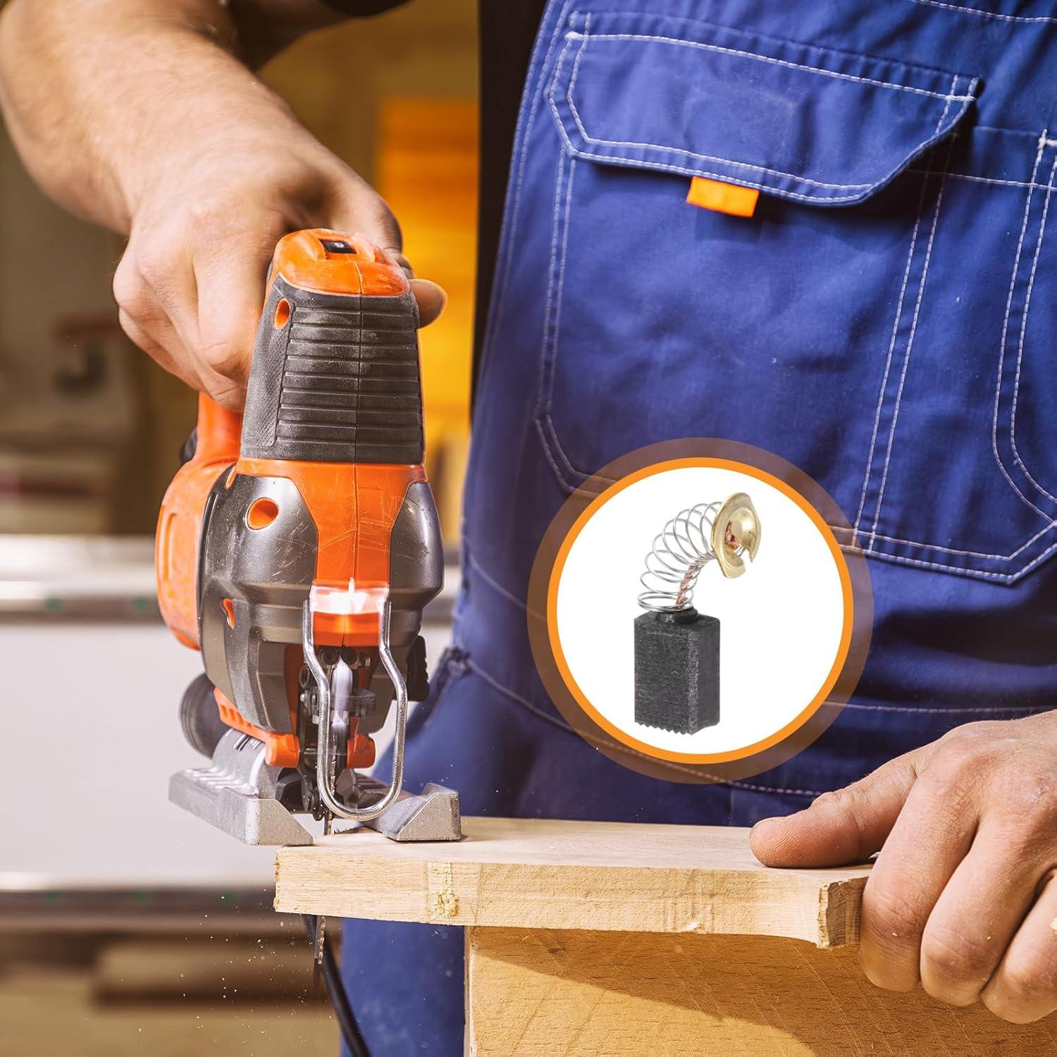 Juego de Escobillas de Carbono MECCANIXITY 10 Tamaños