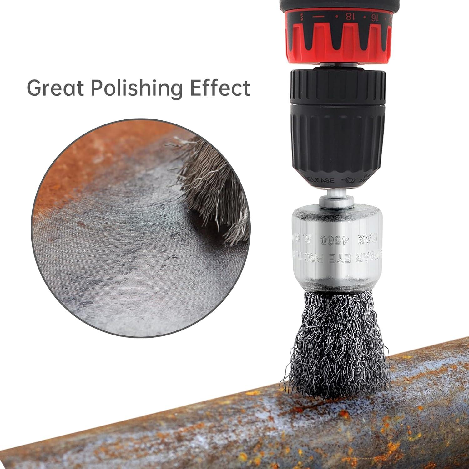 Juego de 18 Cepillos de Alambre FLXDirect para Taladro