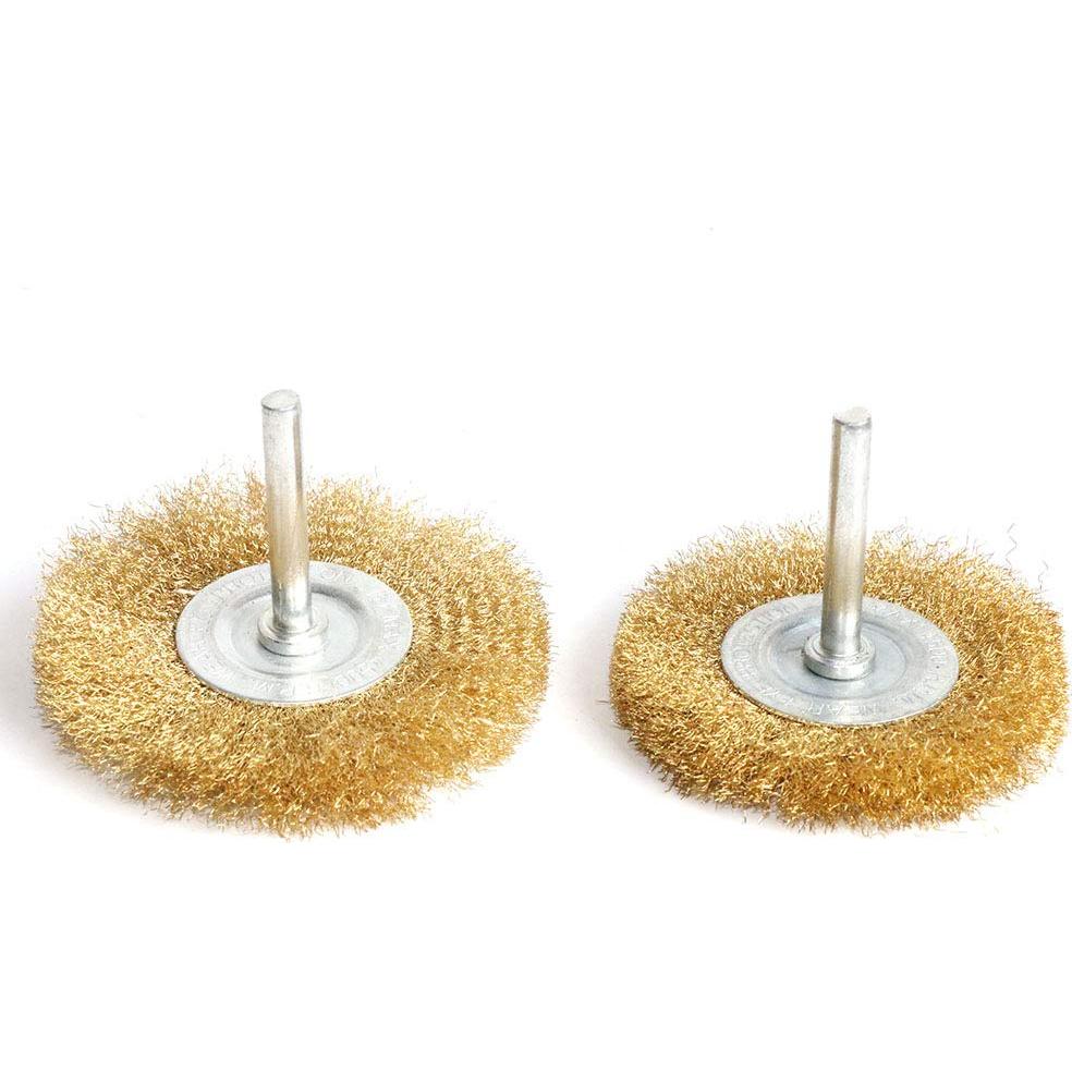 Kit de cepillos de alambre de latón FPPO 5 piezas 0.13 mm