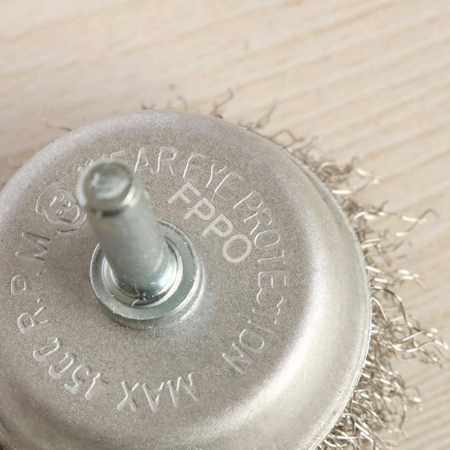 Juego de 7 cepillos de alambre FPPO acero inoxidable