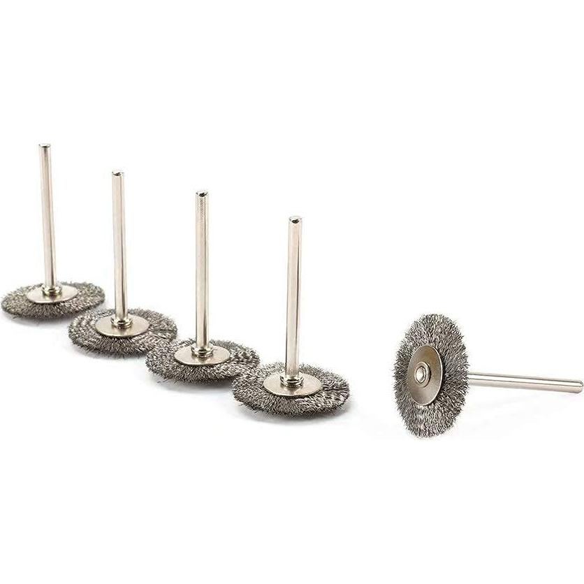 Juego de 50 Cepillos de Alambre de Acero Inoxidable Tipo T