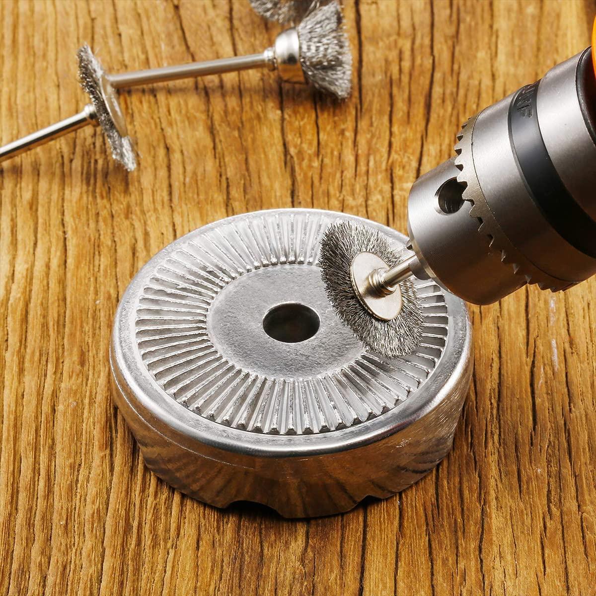 Juego de 50 Cepillos de Alambre de Acero Inoxidable Tipo T