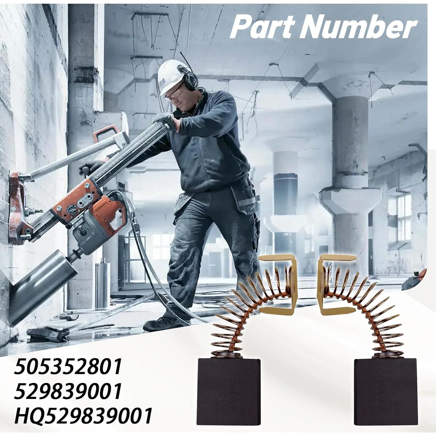 Juego de Cepillos de Carbón XTPTFABS Compatible DMS 240