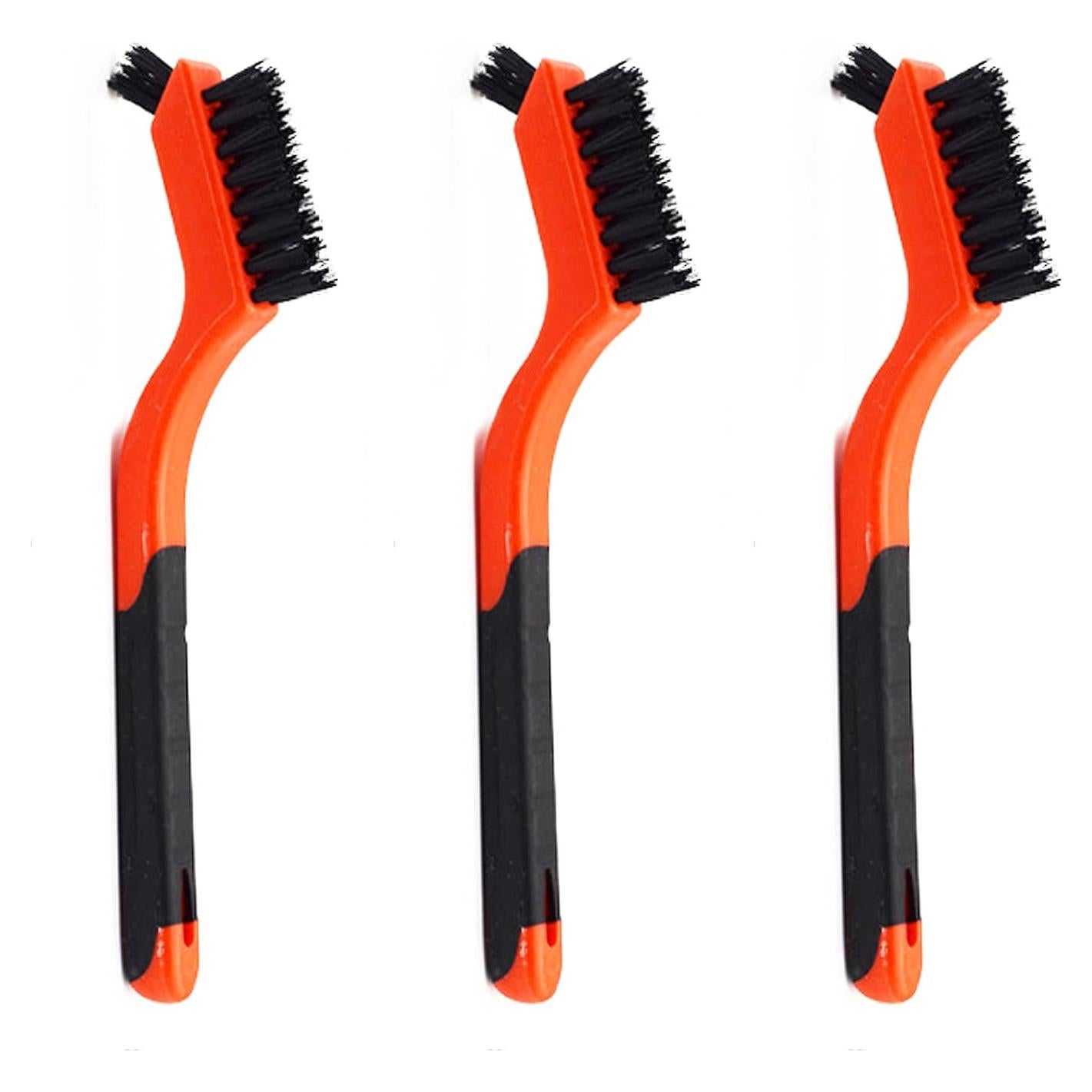 Juego de 3 cepillos de limpieza nylon Shindamatt 25,9x14,7cm