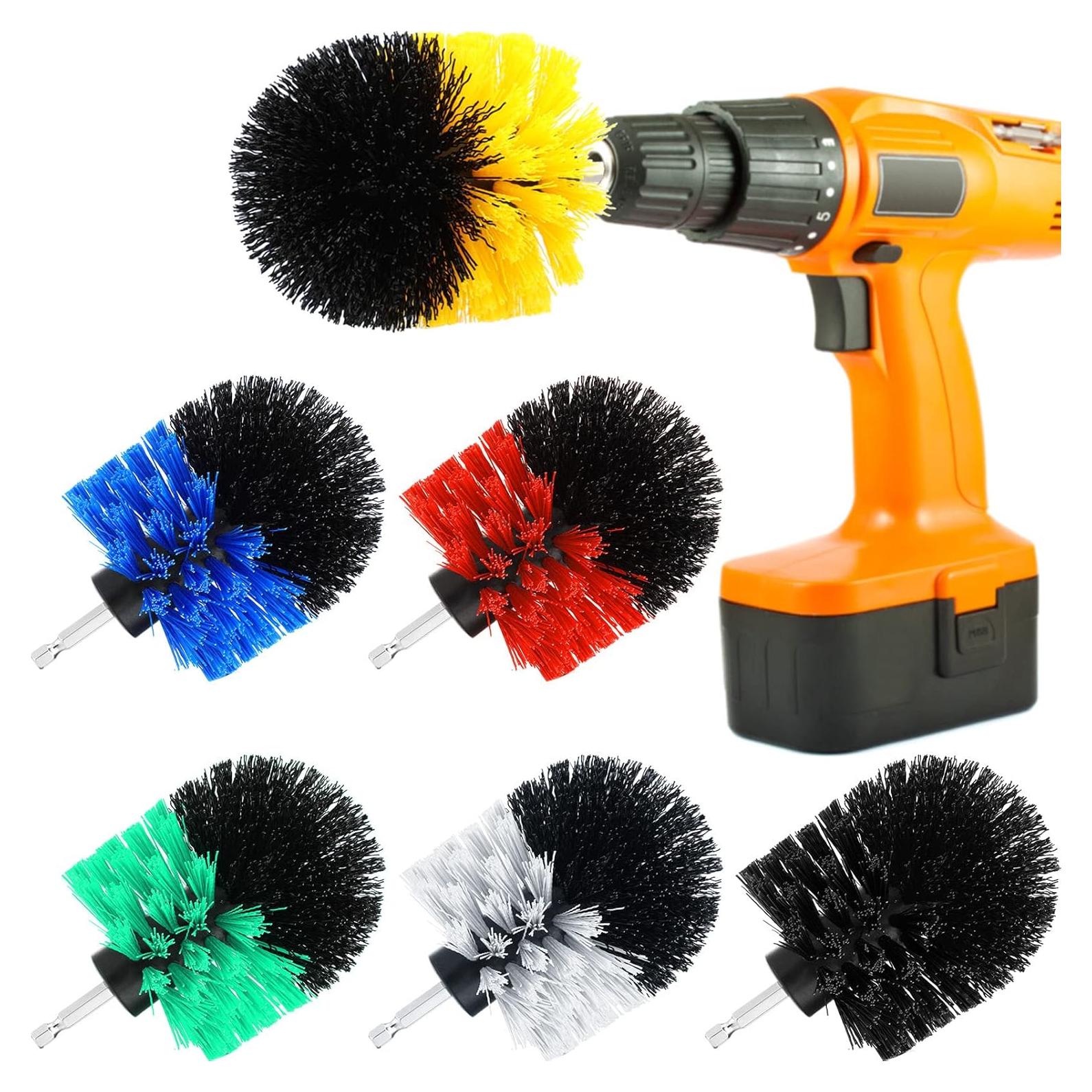 Juego de Cepillos de Nylon para Taladro Remerry 6 Pcs