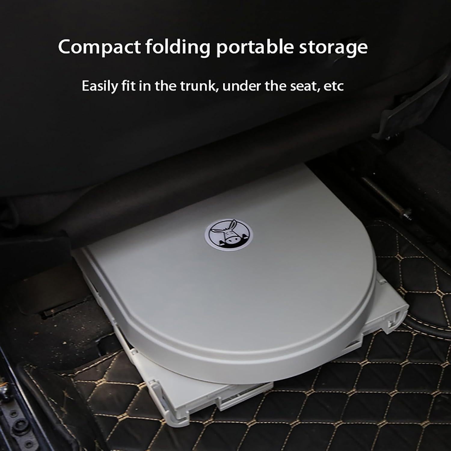 Inodoro Portátil Genérico Plegable XL para Camping 1,74 kg