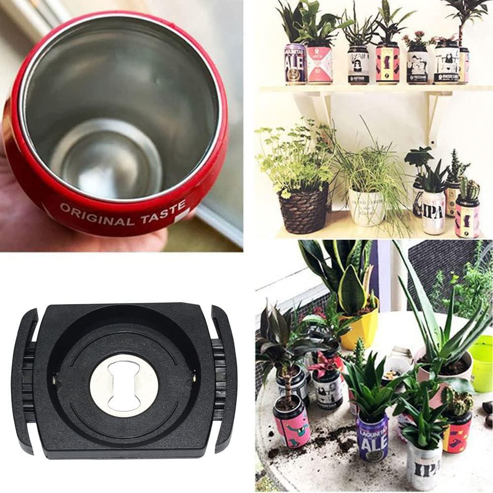 Abridor de Latas Manual DB11 2 en 1 Negro 9.91x6.86 cm