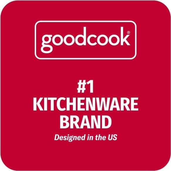 Abrelatas Manual GoodCook Corte Seguro Acero Inoxidable Negro