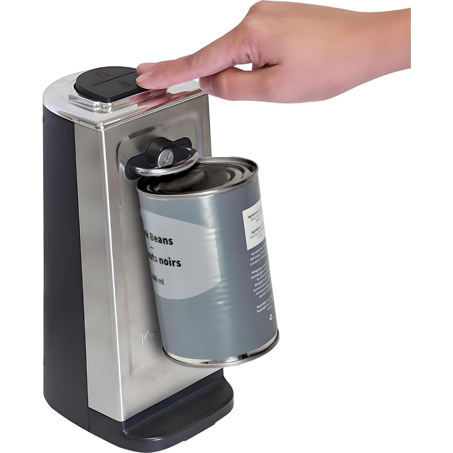 Abrelatas Eléctrico Kenmore Acero Inoxidable 60W Compacto