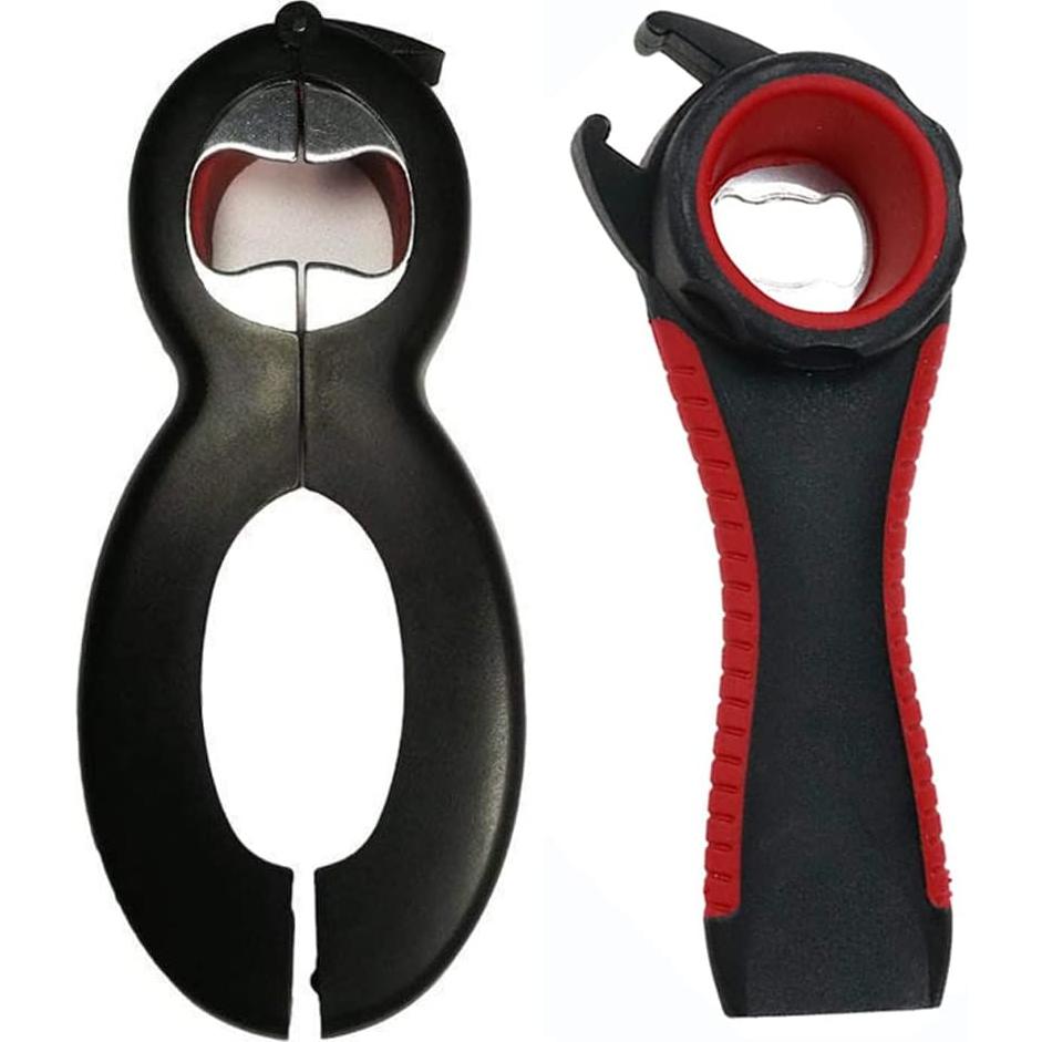 Juego de 2 Abridores Multifuncionales Wsbaye para Tarros y Botellas