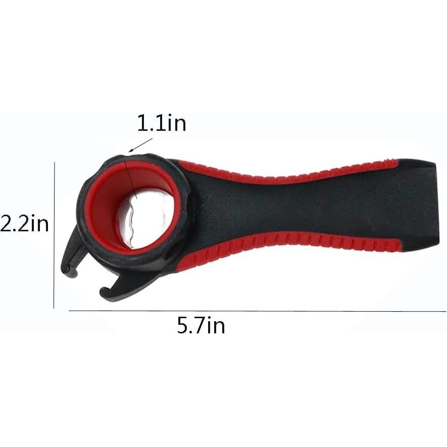 Juego de 2 Abridores Multifuncionales Wsbaye para Tarros y Botellas