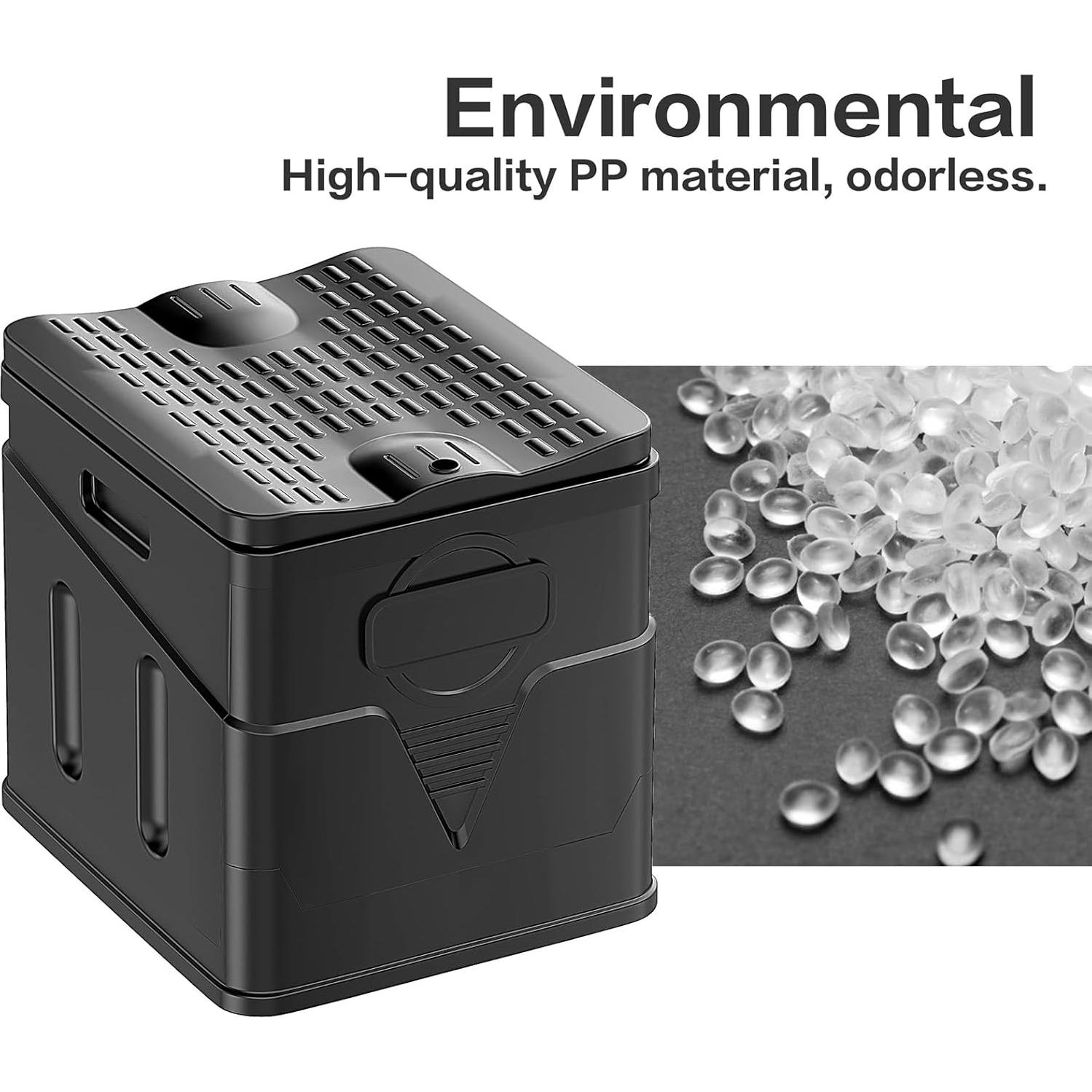 Inodoro Portátil Viouprs Plegable Compacto para Camping