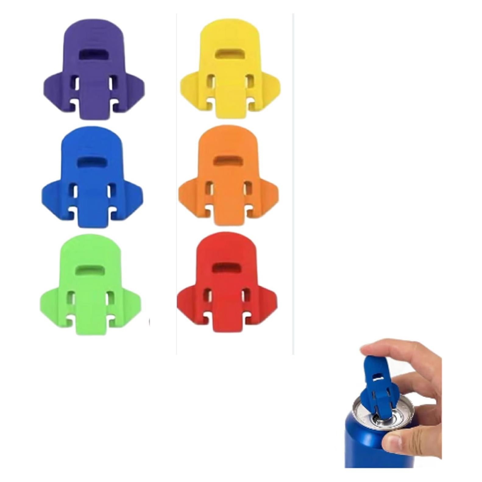 Paquete de 6 Abrebotellas de Lata Xiangwenlan Multicolor