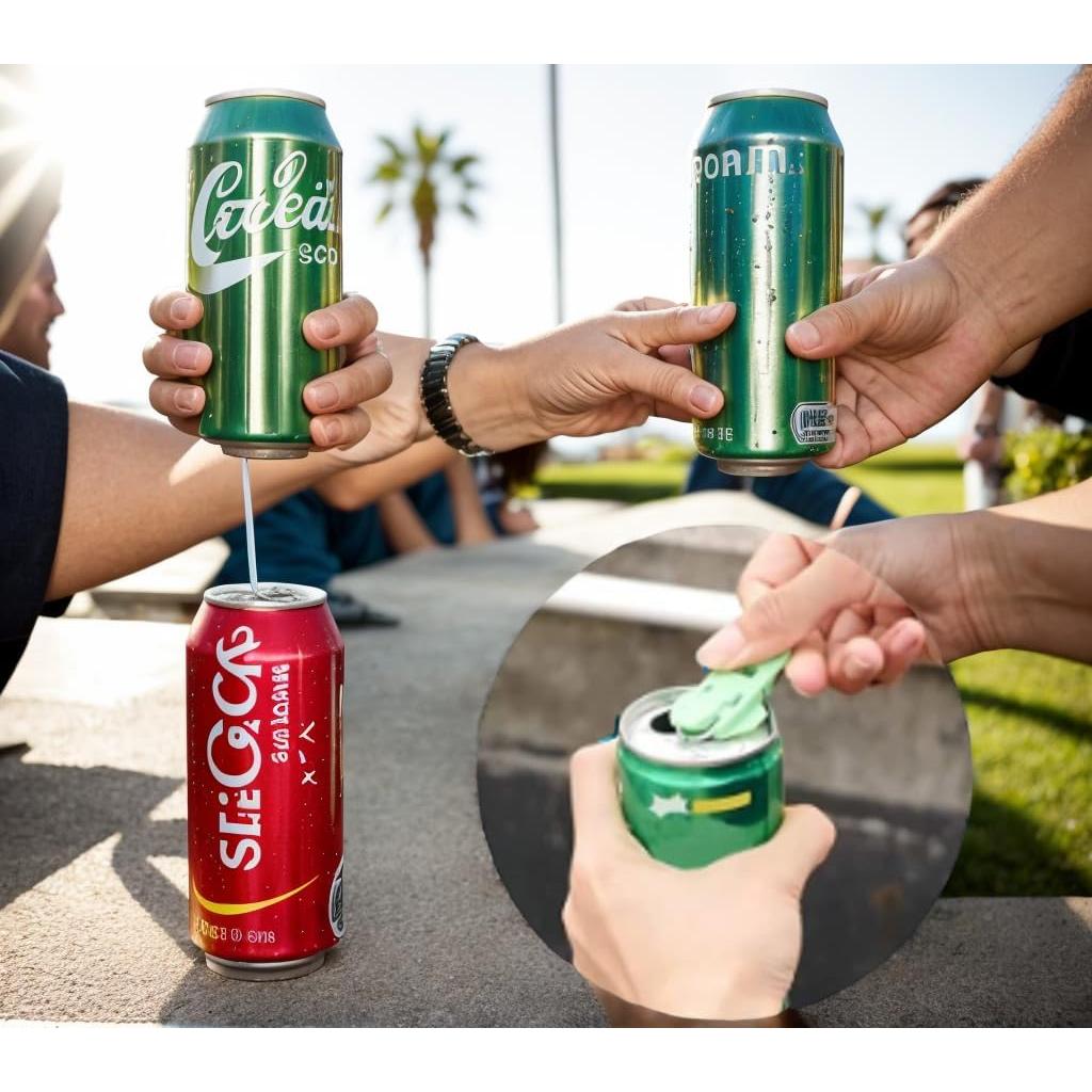 Paquete de 6 Abrebotellas de Lata Xiangwenlan Multicolor