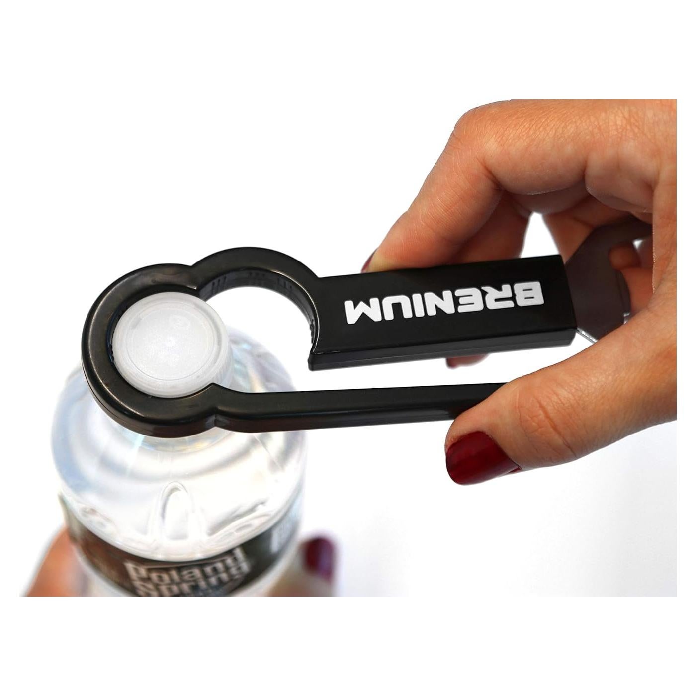 Abrebotellas Multifuncional Brenium para Manos Débiles 15cm